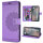 Handy Tasche für Samsung Galaxy S25 FE Hülle Handyhülle Klapphülle Wallet Case in Lila