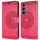 Handy Tasche für Samsung Galaxy S25 FE Hülle Handyhülle Klapphülle Wallet Case in Rot