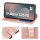 Handy Tasche für Samsung Galaxy S25 FE Hülle Handyhülle Klapphülle Wallet Case in Rosegold