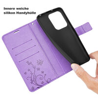 Hülle für Xiaomi Redmi 15C Handy Tasche Handyhülle Wallet Case Flip Cover Lila