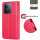 Hülle für Xiaomi Redmi 15C Handy Tasche Handyhülle Wallet Case Flip Cover Rot