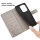 Hülle für Xiaomi Redmi 15C Handy Tasche Handyhülle Wallet Case Flip Cover Grau