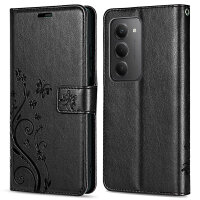 Hülle für Xiaomi Redmi 15 4G / 5G Handy Tasche Handyhülle Wallet Case Flip Cover Schwarz