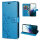 Hülle für Xiaomi Redmi 15 4G / 5G Handy Tasche Handyhülle Wallet Case Flip Cover Blau