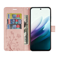 Hülle für Xiaomi Redmi 15 4G / 5G Handy Tasche Handyhülle Wallet Case Flip Cover Rosegold