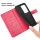 Hülle für Xiaomi Redmi 15 4G / 5G Handy Tasche Handyhülle Wallet Case Flip Cover Rot