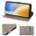 Hülle für ZTE Blade A56 Handy Tasche Handyhülle Hülle Schutzhülle Klapphülle in Grau