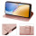 Hülle für ZTE Blade A56 Handy Tasche Handyhülle Hülle Schutzhülle Klapphülle in Rosegold