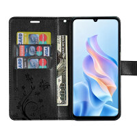 Hülle für ZTE Blade A76 5G Handy Tasche Handyhülle Hülle Schutzhülle Klapphülle in Schwarz