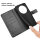 Hülle für ZTE Blade A76 5G Handy Tasche Handyhülle Hülle Schutzhülle Klapphülle in Schwarz