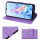 Hülle für ZTE Blade A76 5G Handy Tasche Handyhülle Hülle Schutzhülle Klapphülle in Lila