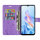 Hülle für ZTE Blade A76 5G Handy Tasche Handyhülle Hülle Schutzhülle Klapphülle in Lila