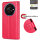Hülle für ZTE Blade A76 5G Handy Tasche Handyhülle Hülle Schutzhülle Klapphülle in Rot