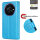 Hülle für ZTE Blade A76 5G Handy Tasche Handyhülle Hülle Schutzhülle Klapphülle in Blau