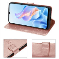 Hülle für ZTE Blade A76 5G Handy Tasche Handyhülle Hülle Schutzhülle Klapphülle in Rosegold