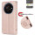 Hülle für ZTE Blade A76 5G Handy Tasche Handyhülle Hülle Schutzhülle Klapphülle in Rosegold