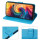 Hülle für ZTE Blade V70 Handy Tasche Handyhülle Hülle Schutzhülle Klapphülle in Blau