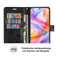 Hülle für ZTE Blade V70 Vita Handy Tasche Handyhülle Hülle Schutzhülle Klapphülle in Schwarz