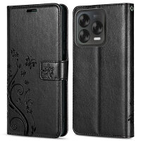 Hülle für ZTE Blade V70 Vita Handy Tasche Handyhülle Hülle Schutzhülle Klapphülle in Schwarz