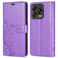 Hülle für ZTE Blade V70 Vita Handy Tasche Handyhülle Hülle Schutzhülle Klapphülle in Lila