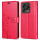 Hülle für ZTE Blade V70 Vita Handy Tasche Handyhülle Hülle Schutzhülle Klapphülle in Rot