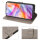 Hülle für ZTE Blade V70 Vita Handy Tasche Handyhülle Hülle Schutzhülle Klapphülle in Grau