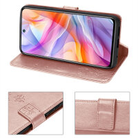 Hülle für ZTE Blade V70 Vita Handy Tasche Handyhülle Hülle Schutzhülle Klapphülle in Rosegold