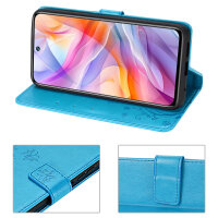 Hülle für ZTE Blade V70 Vita Handy Tasche Handyhülle Hülle Schutzhülle Klapphülle in Blau