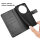 Hülle für ZTE Blade V70 Max Handy Tasche Handyhülle Hülle Schutzhülle Klapphülle in Schwarz