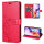 Hülle für ZTE Blade V70 Max Handy Tasche Handyhülle Hülle Schutzhülle Klapphülle in Rot