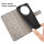 Hülle für ZTE Blade V70 Max Handy Tasche Handyhülle Hülle Schutzhülle Klapphülle in Grau