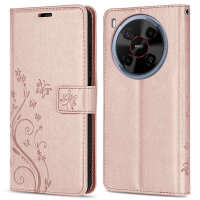 Hülle für ZTE Blade V70 Max Handy Tasche Handyhülle Hülle Schutzhülle Klapphülle in Rosegold