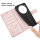 Hülle für ZTE Blade V70 Max Handy Tasche Handyhülle Hülle Schutzhülle Klapphülle in Rosegold