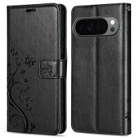 Hülle für Google Pixel 10 Pro XL Handy Tasche Handyhülle Schutzhülle Klapphülle Schwarz