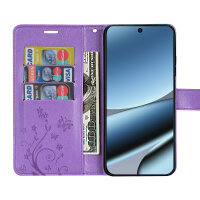 Hülle für Google Pixel 10 Pro XL Handy Tasche Handyhülle Schutzhülle Klapphülle Lila