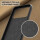 Hülle für Apple iPhone 17 Pro Handyhülle Back Cover Silikon Case Bumper in Schwarz