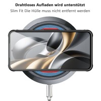 Matte Case Magnetisches für Samsung Galaxy S25 FE Schutzhülle Kratzfest Passgenau in Schwarz