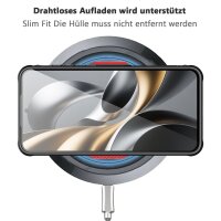 Matte Case Magnetisches für Samsung Galaxy S25 FE Schutzhülle Kratzfest Passgenau in Schwarz
