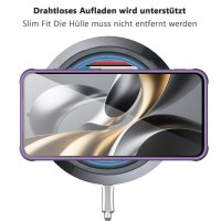 Matte Case Magnetisches für Samsung Galaxy S25 FE Schutzhülle Kratzfest Passgenau in Lila