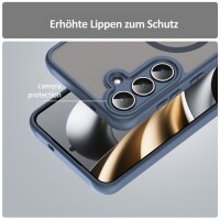 Matte Case Magnetisches für Samsung Galaxy S25 FE Schutzhülle Kratzfest Passgenau in Blau