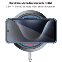 Matte Case Magnetisches für Samsung Galaxy A17 Schutzhülle Kratzfest Passgenau in Blau