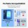 Matte Case Magnetisches für Samsung Galaxy A17 Schutzhülle Kratzfest Passgenau in Blau