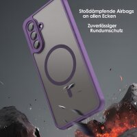 Matte Case Magnetisches für Samsung Galaxy A17 Schutzhülle Kratzfest Passgenau in Lila