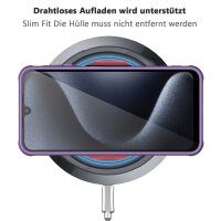 Matte Case Magnetisches für Samsung Galaxy A17 Schutzhülle Kratzfest Passgenau in Lila
