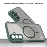 Matte Case Magnetisches für Samsung Galaxy A17 Schutzhülle Kratzfest Passgenau in Grün