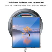 Matte Case Magnetisches für Samsung Galaxy Z Fold 7 Schutzhülle Kratzfest Passgenau in Schwarz
