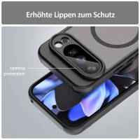 Matte Case Magnetisches für Google Pixel 10 Pro Schutzhülle Kratzfest Passgenau in Schwarz