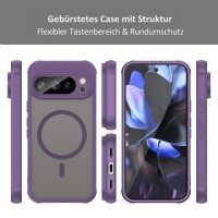 Matte Case Magnetisches für Google Pixel 10 Pro Schutzhülle Kratzfest Passgenau in Lila