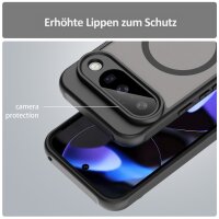 Matte Case Magnetisches für Google Pixel 10 Schutzhülle Kratzfest Passgenau in Schwarz