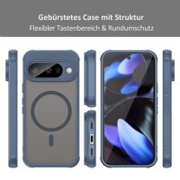 Matte Case Magnetisches für Google Pixel 10 Schutzhülle Kratzfest Passgenau in Blau